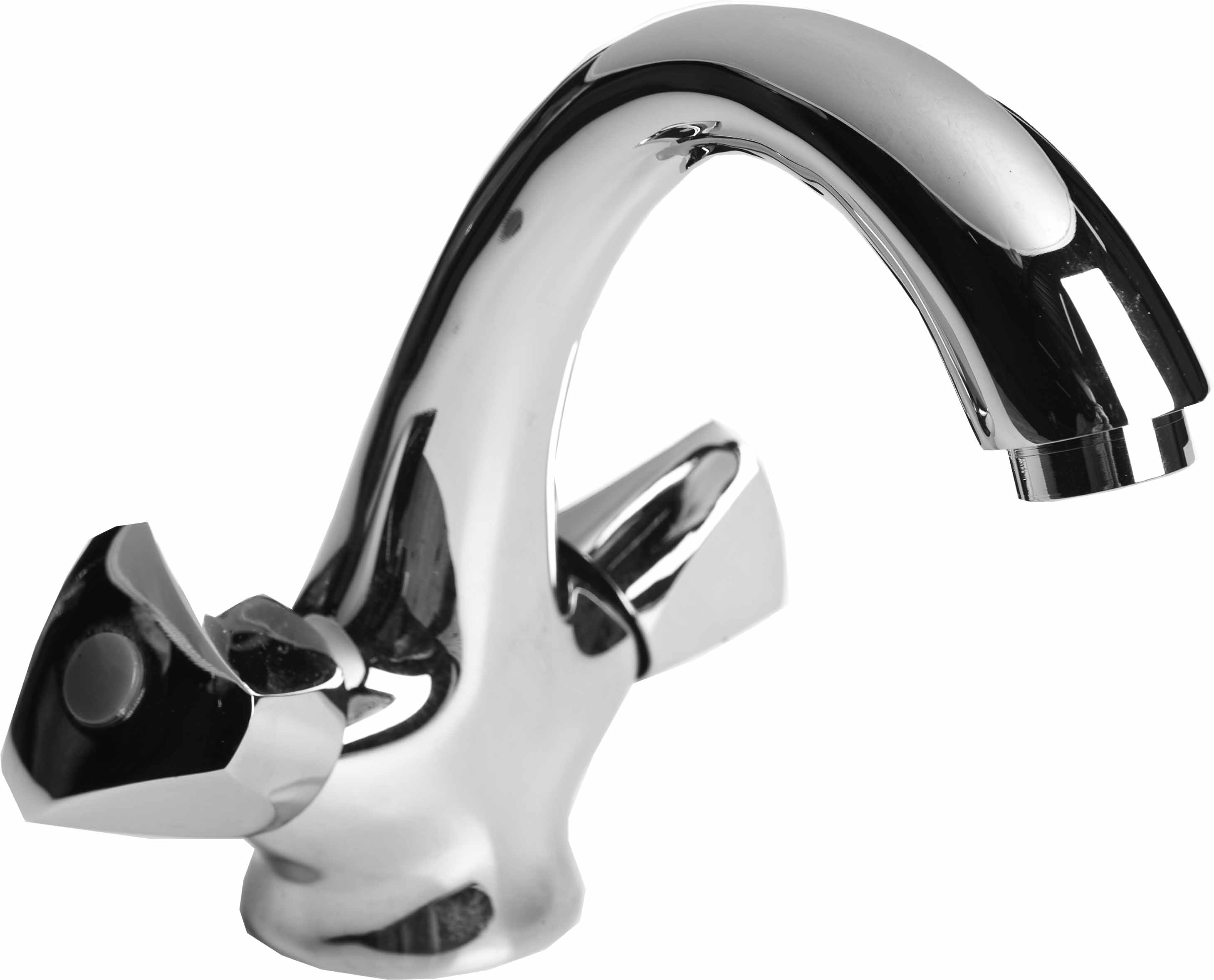 531121 FAUCET WASHBASIN SA555019, 1 HOLE FIXED SPOUT 125MM