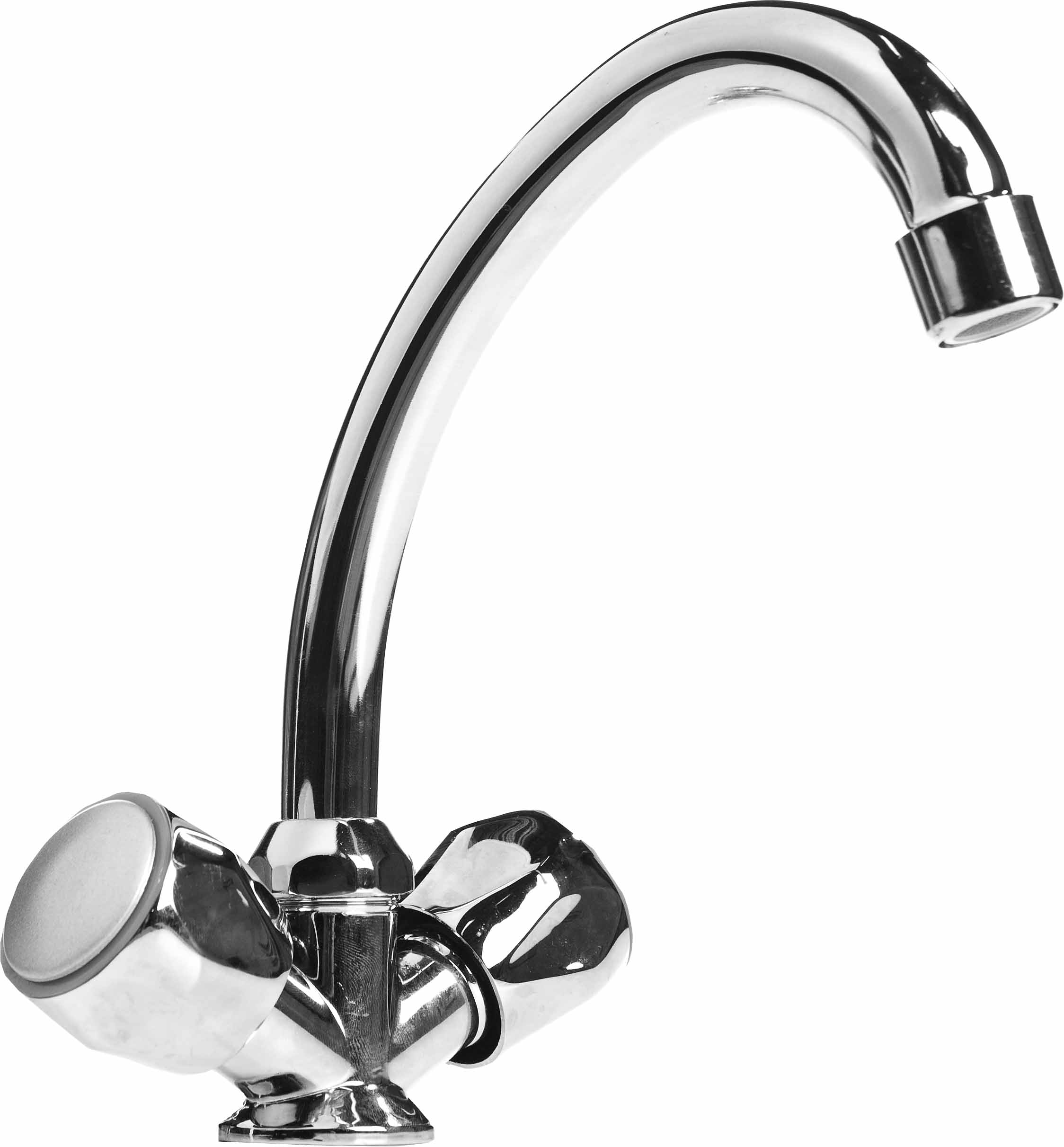 531122 FAUCET WASHBASIN SA555020, 1 HOLE W/SWIVEL SPOUT 140MM