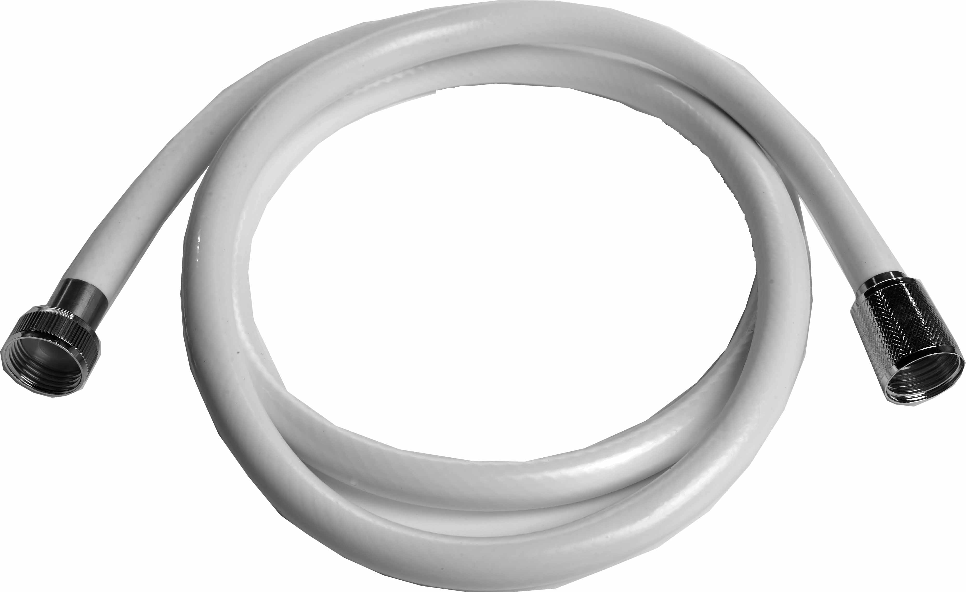531821 HOSE SHOWER WHITE PVC 1/2", 150CM WATERLINE SA210150