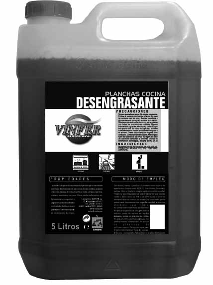 550179 REMOVER GREASE FOR KITCH PLATE, SURFACE 5LTR