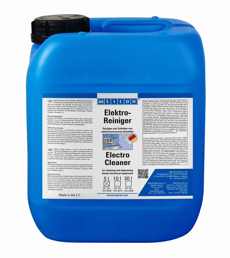 551582 CLEANER ELECTRO CONTACT, WEICON 5LTR