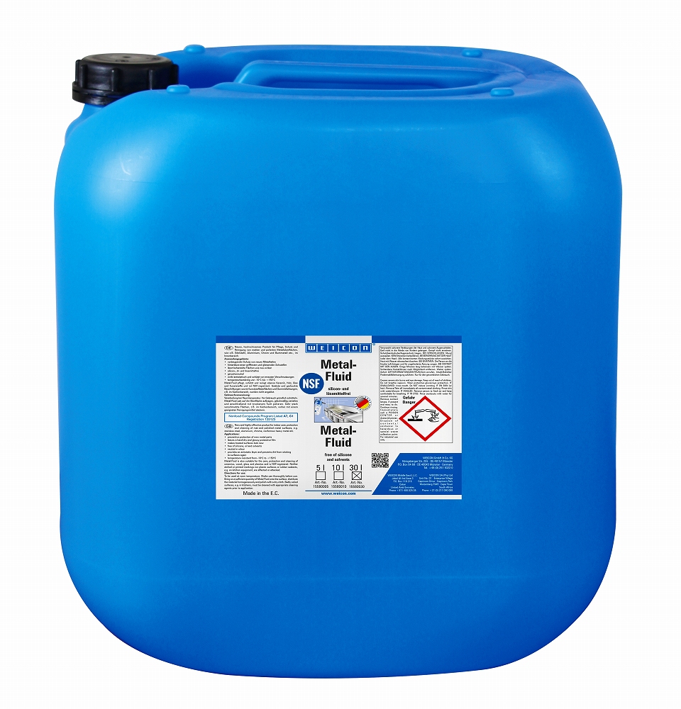 551595 CLEANER METAL-FLUID CLEANING, & PROTECTION WEICON 30LTR