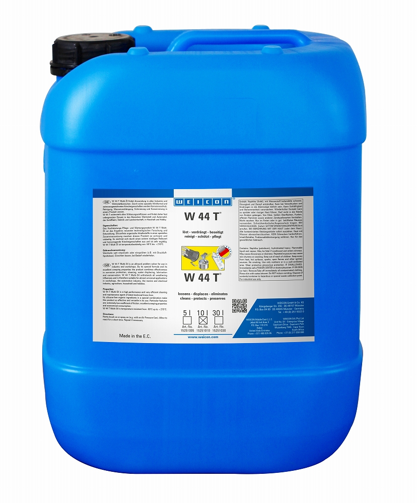 551623 OILS LUBRICATING AND MULTI, FUNCTIONAL WEICON W44T 10LTR