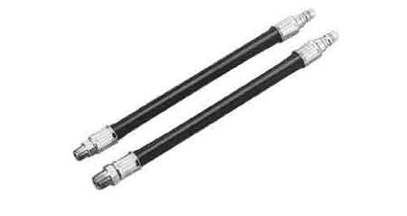 590526 HOSE RUBBER ANTI-VIBRATION, PT1/4" MALE X 310MM LENGTH 