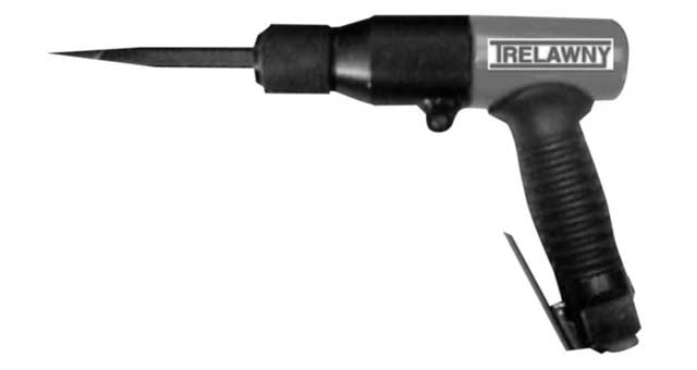 590583 CHISEL SCALER PNEUMATIC 3BPG, TRELAWNY 2200 BPM 3.0KGS