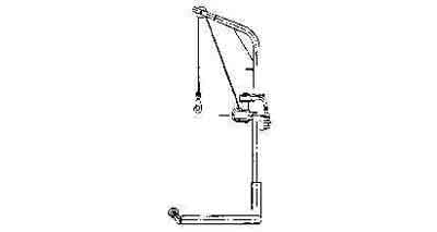 590601 WINCH PNEUMATIC DRIVEN, CAPACITY 50KGS