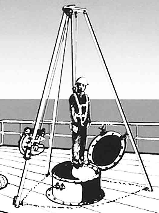 590609 WINCH CASUALTY PANUMATIC, CAPACITY 250KGS ICO 1500-MW7