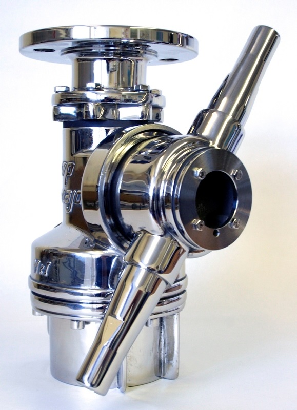 590762 TANK CLEANING MACHINE VP MAJOR, S. STEEL 2X12MM NOZZLE