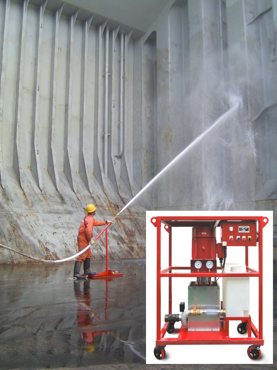 590779 HOLD CLEANING GUN VULCAN, WITH CLEANING STAND & NOZZLE