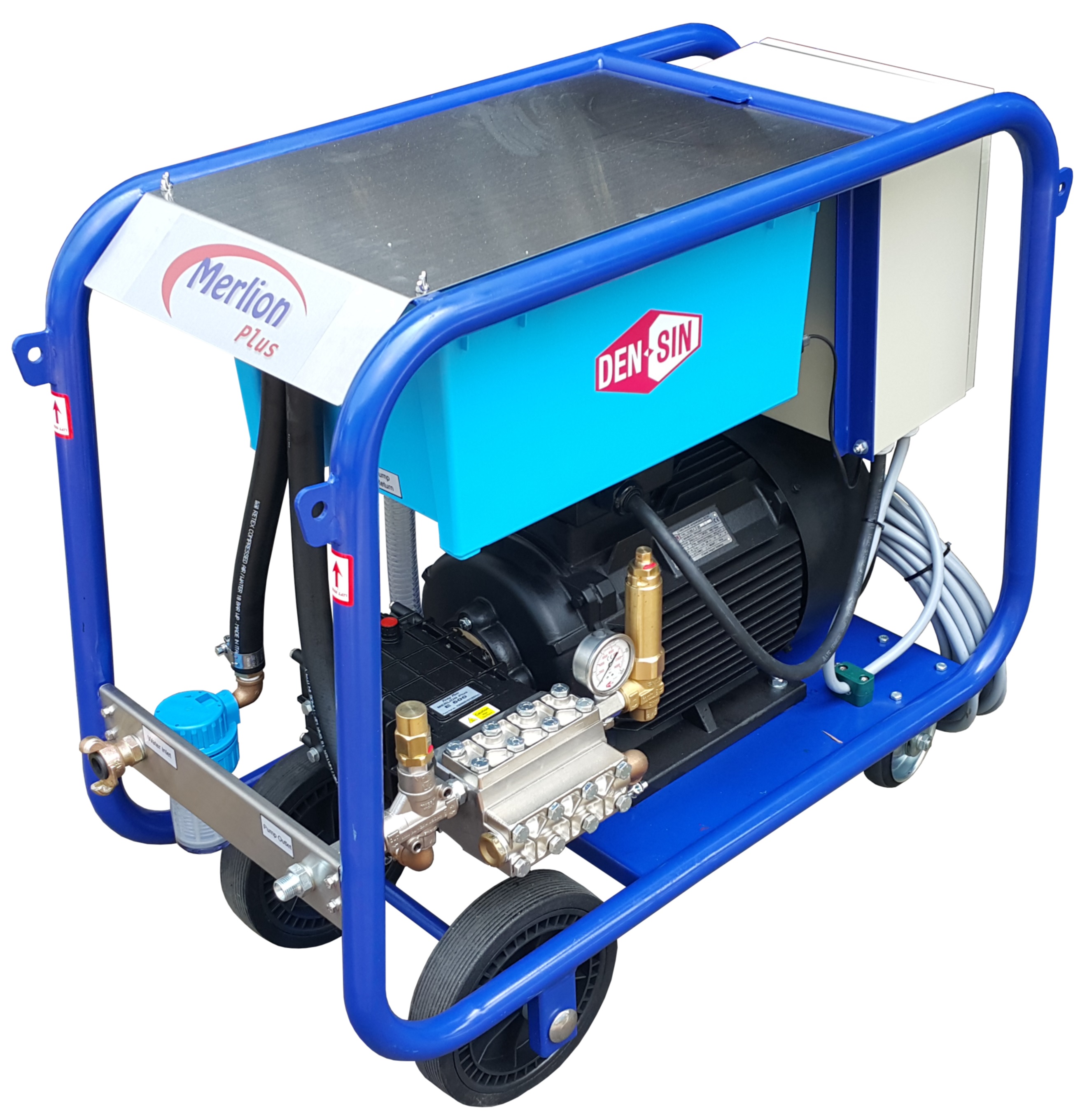 590859 WATER BLASTER HIGH PRESSURE, MERLION PLUS E-500 AC440V 24HP