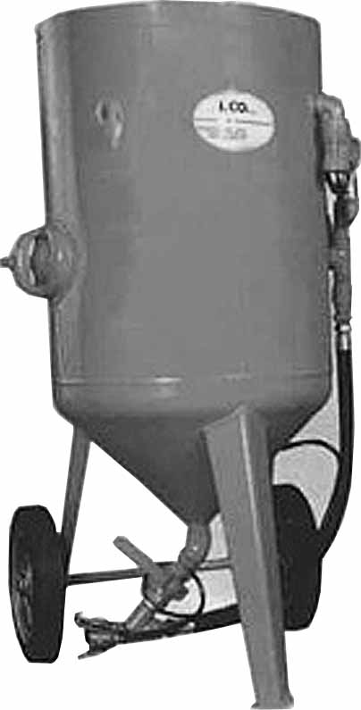 590895 SANDBLASTER PNEUMATIC ICO, CAPACITY 60LTR #300-60