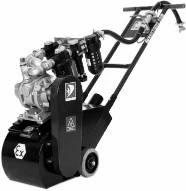 591249 SCALER DECK EXPLOSION-PROOF, RUSTIBUS EX2000 AIR W:200MM