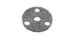 591270 HAMMER HEAD DISC P/N.4-4, FOR SCALING MACHINE KC-50/60
