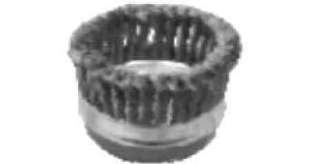 591295 BRUSH WIRE CUP STEEL TWISTED, KNOT PT/NO.340.167