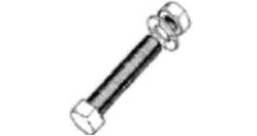 591296 BOLT CENTER FOR CRIMPED OR, TWIST CUP BRUSH PT/NO.340.557