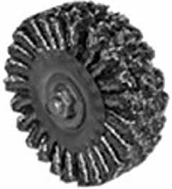591946 W WIRE BRUSH TWISTED WIRE, #2000-6/2R F/ICO CHIP HAMMER