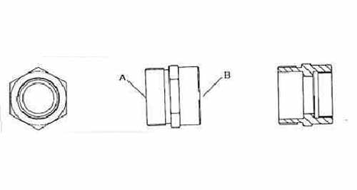 592133 ADAPTOR MACHINE FOR, J.J.TANK CLEANING MACHINE