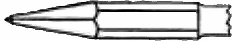 592429 MASON'S POINT ICO #850-27C, FOR PNEUMATIC CHISEL & CHIPPER