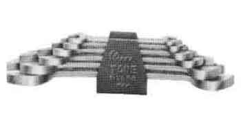 610501 WRENCH SET DOUBLE OPEN END, #25M 6X7 TO 14X17MM 6'S