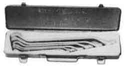 610516 WRENCH SET 12-P DOUBLE OFFSET, #OF0610 10X12-23X26MM 6'S