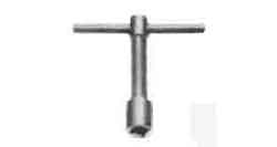 610886 WRENCH T-TYPE 4-POINT 6MM, FIXED HANDLE