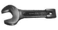 611141 WRENCH STRIKING SINGLE OPENEND, 15DEG BENT 30MM