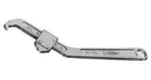 611201 WRENCH HOOK SPANNER ADJUSTABLE, 35 TO 105MM