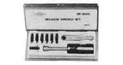 BIT SET HEXAGON 6-17MM, 6 BITS & 6 TOOLS