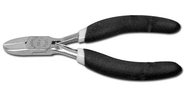 611721 PLIER MINI DIAGONAL CUTTING, 4-1/2" W/PLASTIC COVER HANDLE 