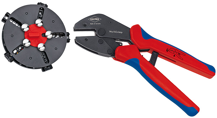 611733 PLIER CRIMPING WITH CHARGER, MAGAZINE LENGTH 250MM