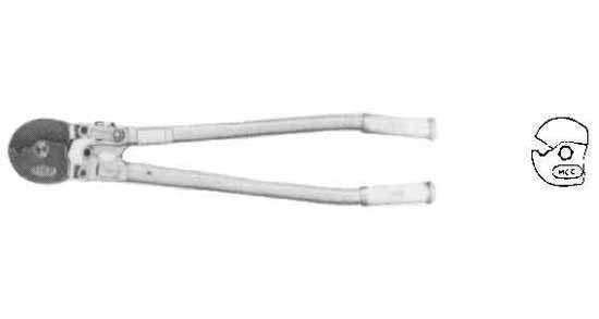 611901 CUTTER WIRE ROPE 600MM, CAPACITY 10MM