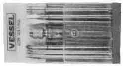 612416 SCREWDRIVER SET SPARK-TESTING, LOW-VOLTAGE 6'S