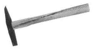612611 HAMMER CHIPPING WITH HANDLE, 225GRM
