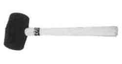 612751 HAMMER RUBBER HANDLED, 46MM DIAM NO.1/2 (0.31KGS)