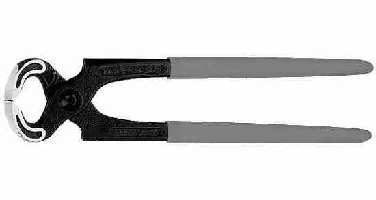 612832 PINCER CARPENTERS' PLASTIC, COATED HANDLE L:160MM
