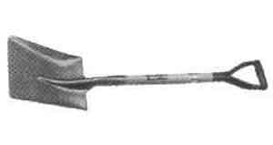 613685 SHOVEL STEEL SQUARE 970MM