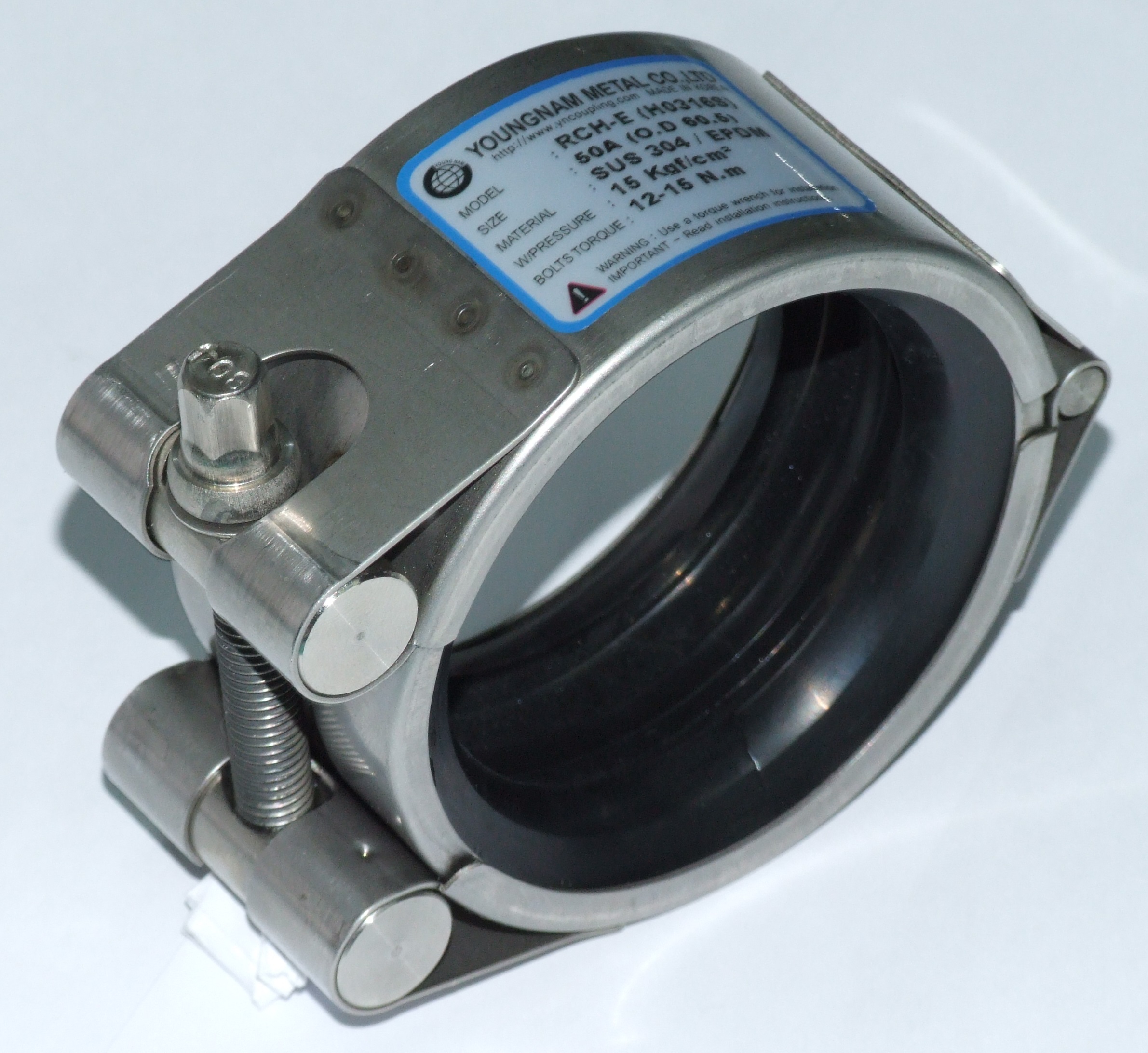 CLAMP REPAIR FOR ELBOW PIPE, 500A EPDM W/P:7KGF/CM2