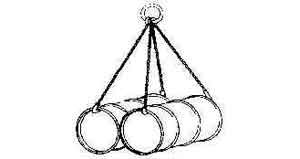 614026 DRUM HOOK CHAIN TYPE, FOR 2 DRUMS