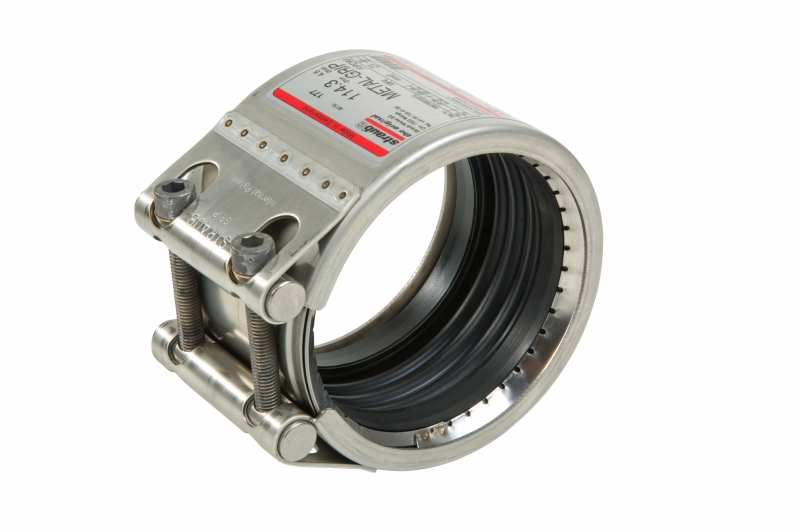 614120 PIPE COUPLING STRAUB GRIP-TYPE, 20A RUBBER (EPDM) SLEEVE