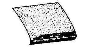 614766 SILICON PAPER WATER-PROOF, ABRASIVE 230X280MM GRIT #80