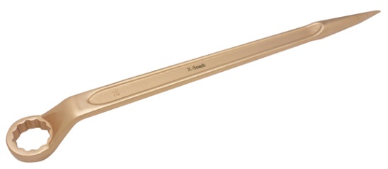 615551 WRENCH COMBI RING&SPUD 17MM, NON-SPARK SPECIAL ALUM BRONZE