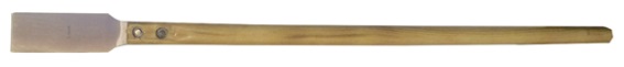 615843 SCRAPER DECK W/HANDLE 50X900MM, NON-SPARK SPECIAL ALUM BRONZE