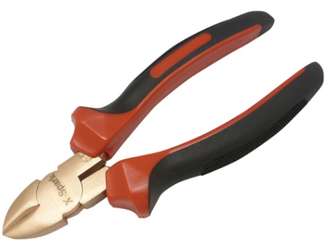 615880 PLIER DIAGONAL CUTTING 150MM, NON-SPARK SPECIAL ALUM BRONZE
