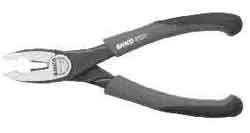 616213 PLIER SIDE-CUTTING W/PLASTIC, GRIP BAHCO #2628G-160 167MM