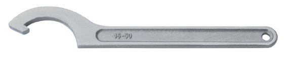 616485 WRENCH HOOK SPANNER 34-36MM, STAINLESS STEEL