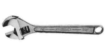 616501 WRENCH ADJUSTABLE RIDGID #704, CHROMED PLATE 100MM