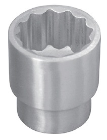 SOCKET WRENCH 12POINT S.STEEL, 12.7MM/SQ DRIVEX30MM (1-3/16")