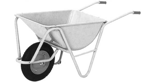 617145 WHEELBARROW STEEL ONE WHEEL