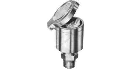 617661 OIL CUP STRAIGHT BRASS, 18MM DIAM PF 1/8