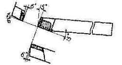 632701 TOOL WITH CARBIDE TIP SINGLE, #31-1 RIGHT HAND 13X13X100MM